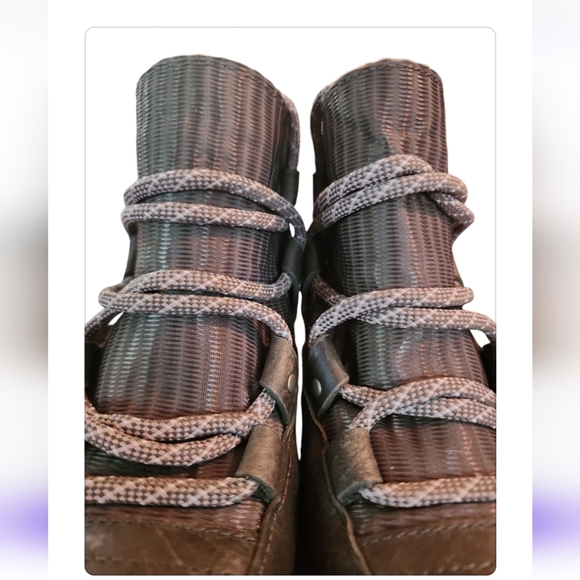 SOREL SANDY ARMY GREEN hidden wedge laceup boot style NL2628-383 Sz5 grunge Goth - Picture 6 of 9